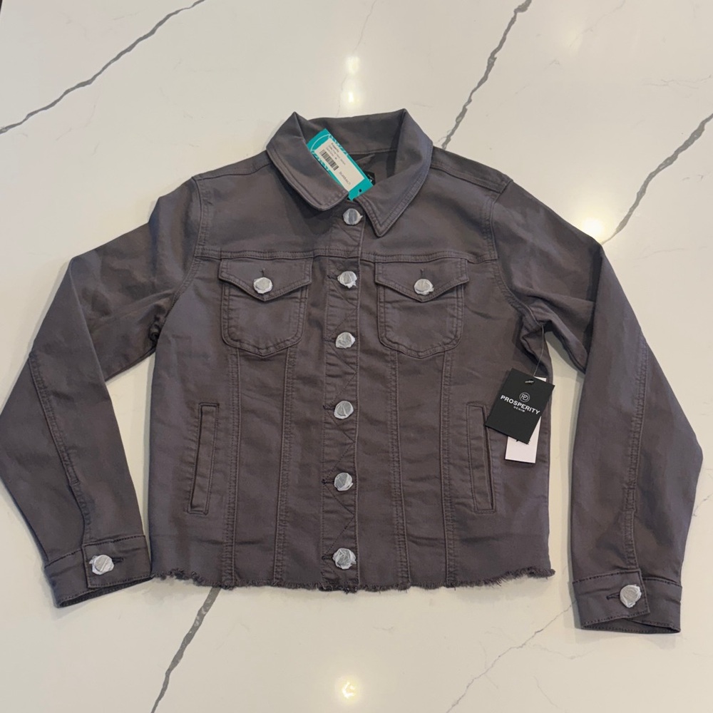 Women's Gray Denim Jacket